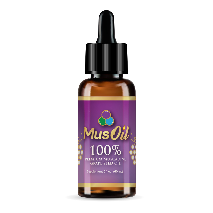 Mus Oil Premium Muscadine Grape Seed Oil (60 ml)