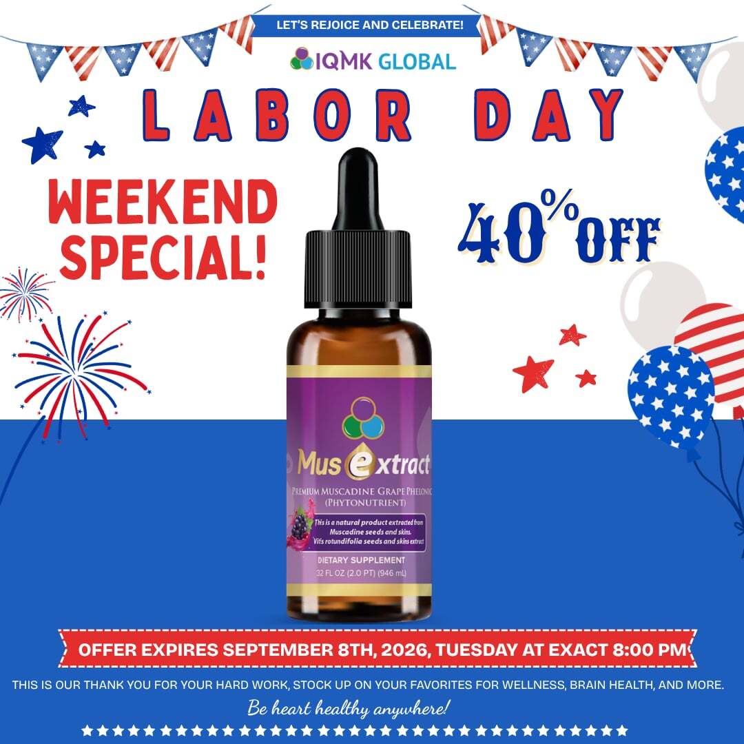 Labor Day 40% Promo - MusExtract 59ML