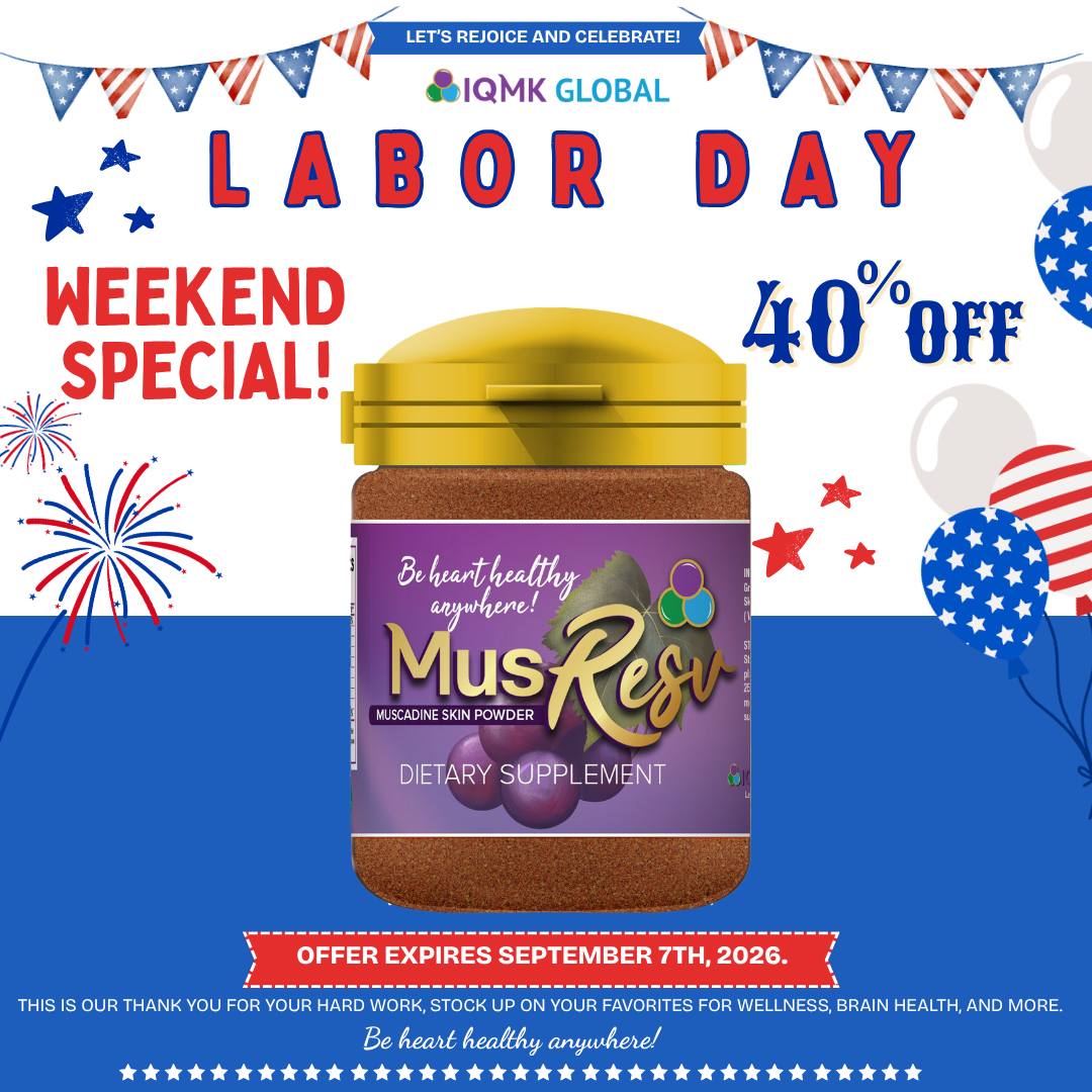 Labor Day 40% Promo - MusResv 100g