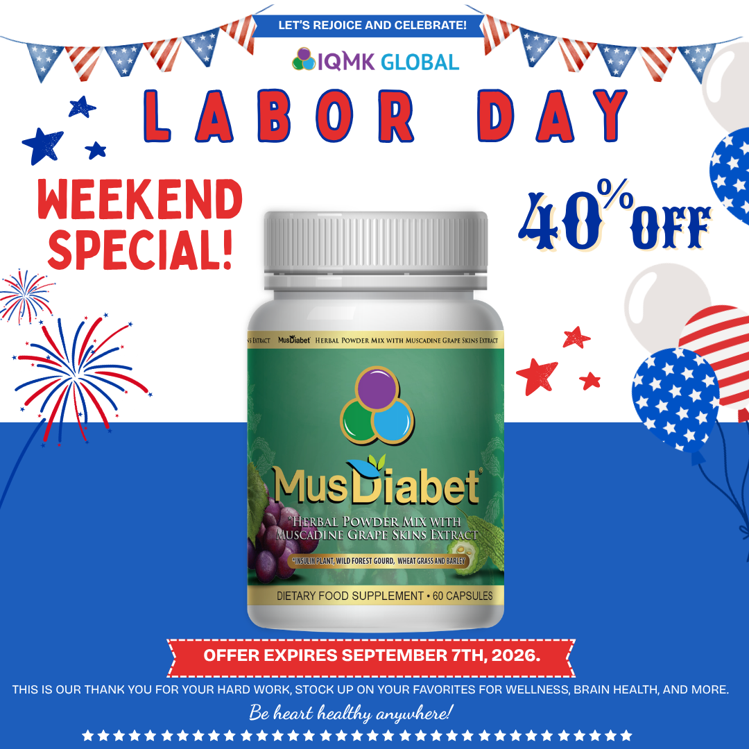 Labor Day 40% Promo - MusDiabet