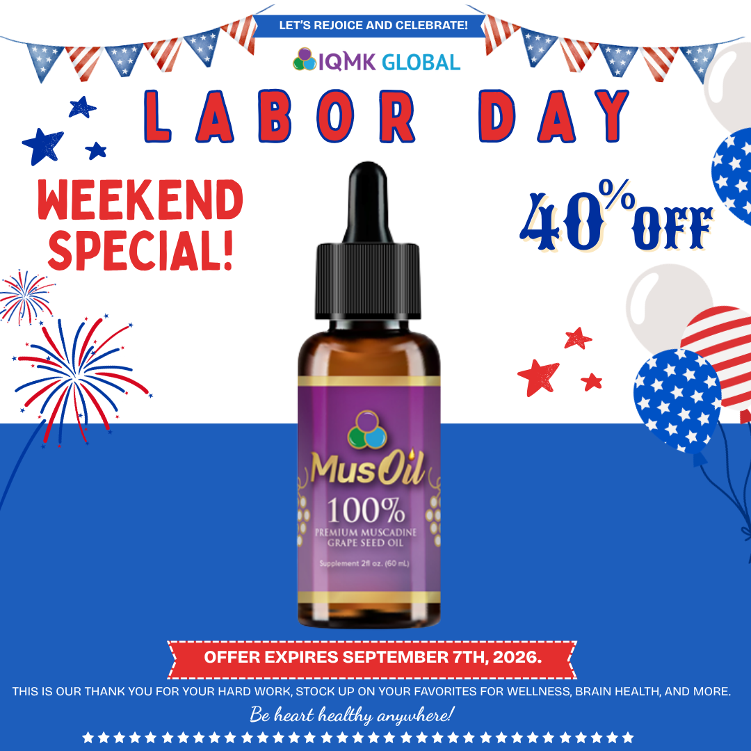 Labor Day 40% Promo - MusOil 60ml