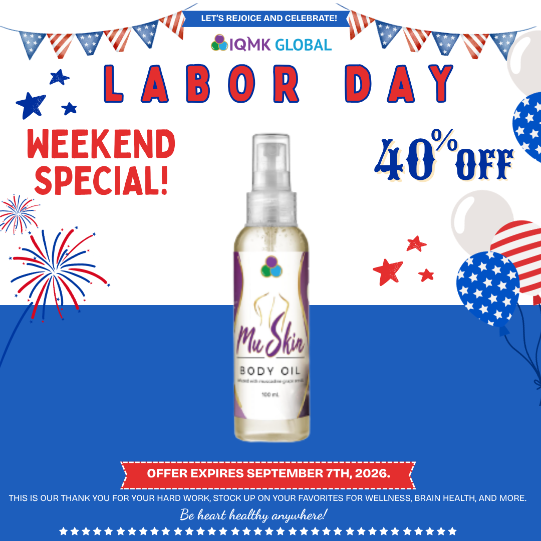 Labor Day 40% Promo - MusKin Body Oil 100ml