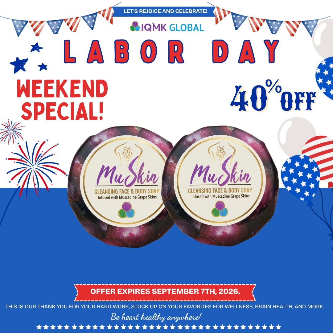 Labor Day 40% Promo - MuSkin Cleansing Face & Body Soap (100g/2 pcs)