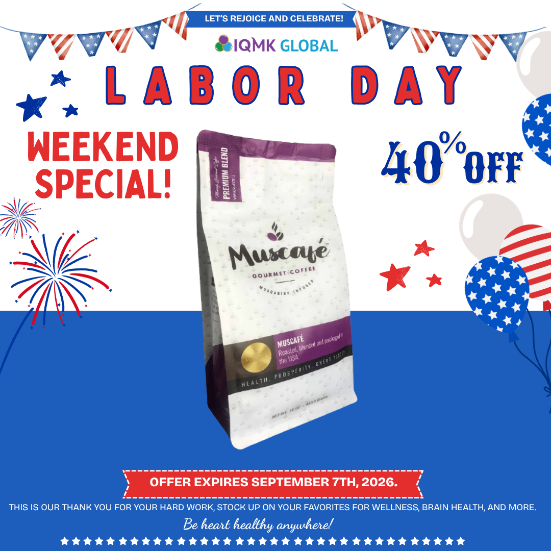 Labor Day 40% Promo - Muscafé Gourmet Coffee Premium Blend 453.5 grams